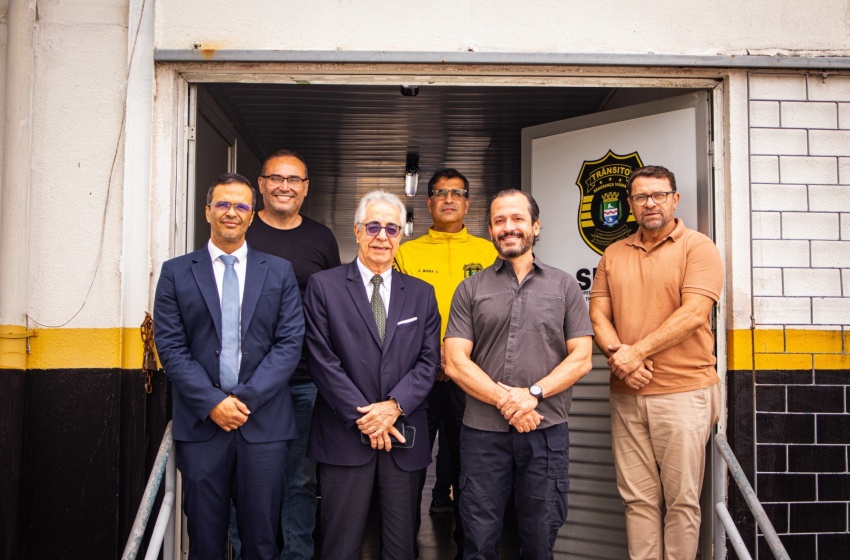 Diretor-presidente do Departamento de Trânsito de Maceió recebe presidente do TRE/AL