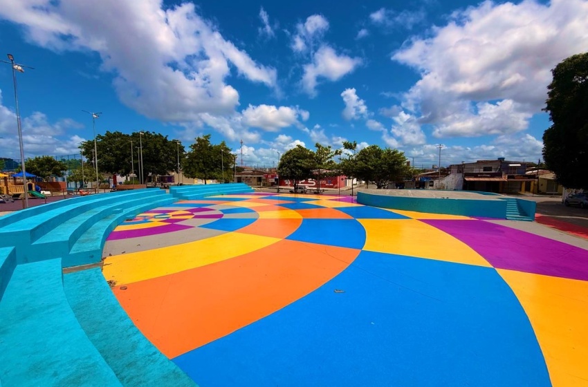 Prefeitura reforça manutenção do Parque Osman Loureiro, no Clima Bom