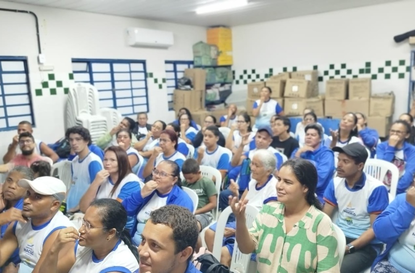 Escola Selma Bandeira promove oficina de Libras com alunos da Educação de Jovens, Adultos e Idosos