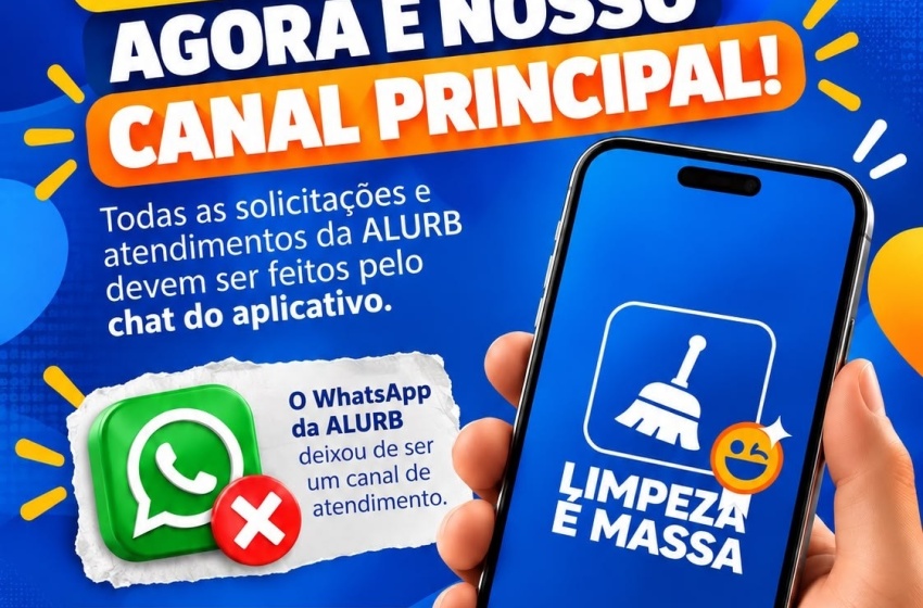 Chat do aplicativo Limpeza é Massa passa a ser o principal canal de atendimento da Alurb