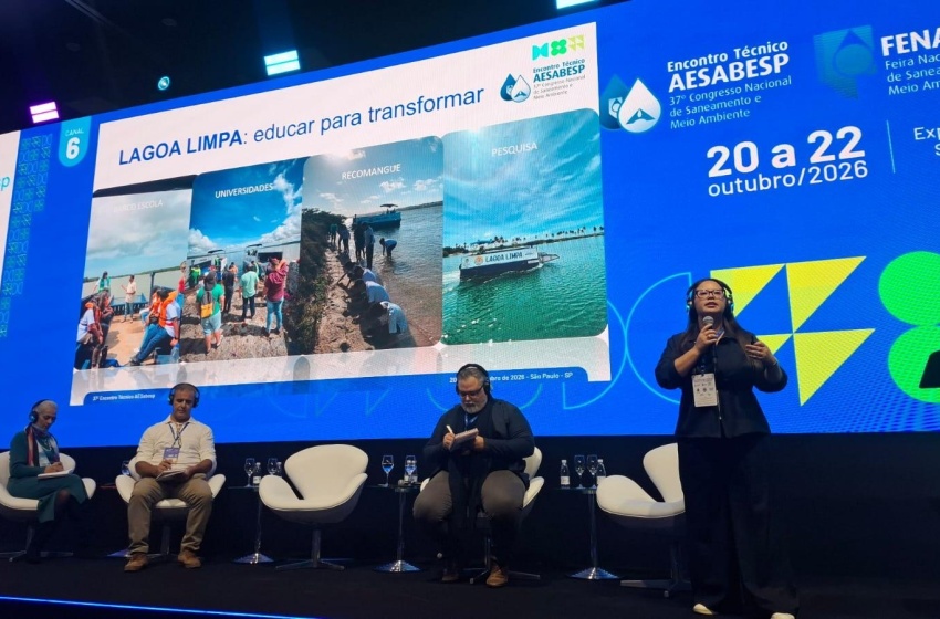 Maceió leva  projeto Ecoboat à Fenasan, maior evento de saneamento ambiental das Américas