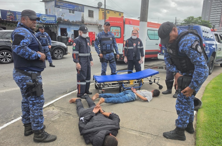 Guarda Municipal impede assalto e prende dupla na Serraria