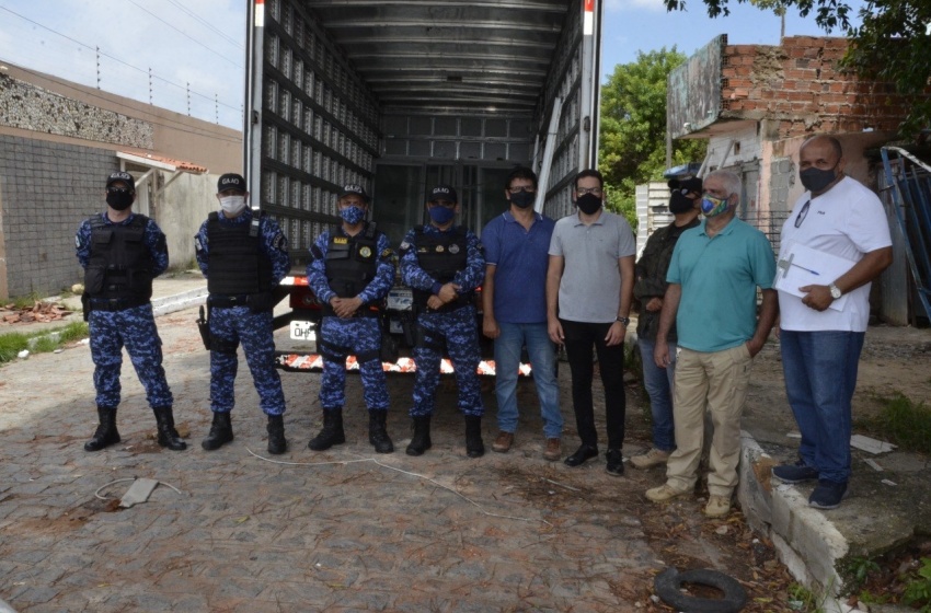 Semscs recupera material furtado de escola municipal