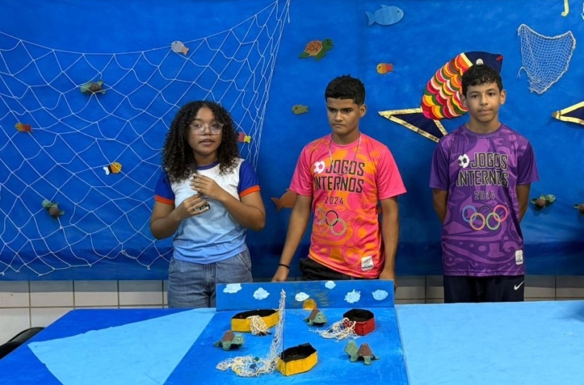 Escola Municipal Antídio Vieira realiza 4ª Feira de Inovação, Ciência, Tecnologia e Sustentabilidade
