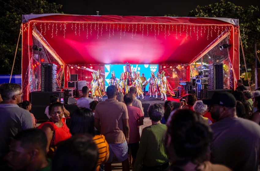 Natal de Todos Nós atrai público com artistas locais e Guerreiro