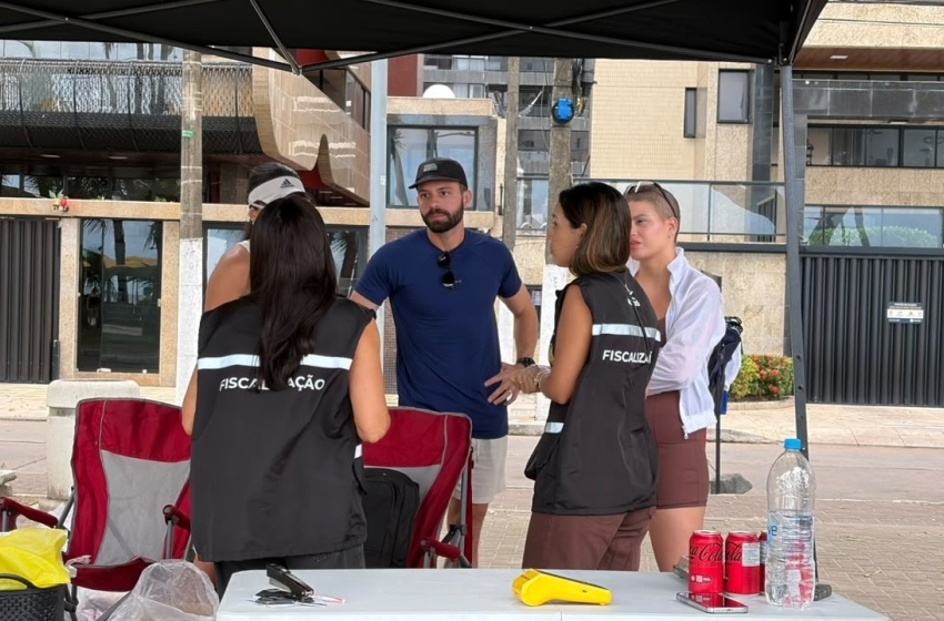 Segurança Cidadã segue com ação de ordenamento na Rua Aberta