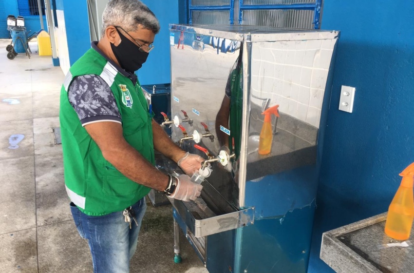 Saúde amplia inspeção para verificar qualidade da água em mais 69 em escolas