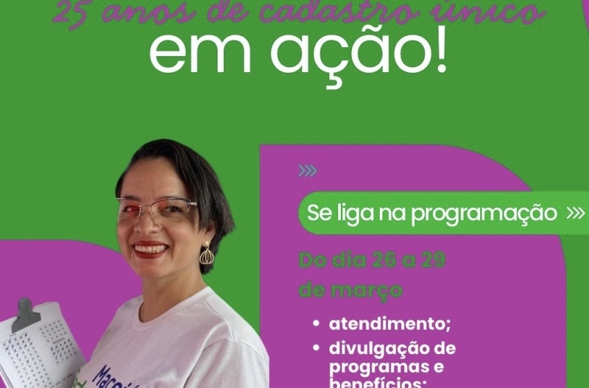 Prefeitura de Maceió realiza programação especial em comemoração aos 25 anos de CadÚnico
