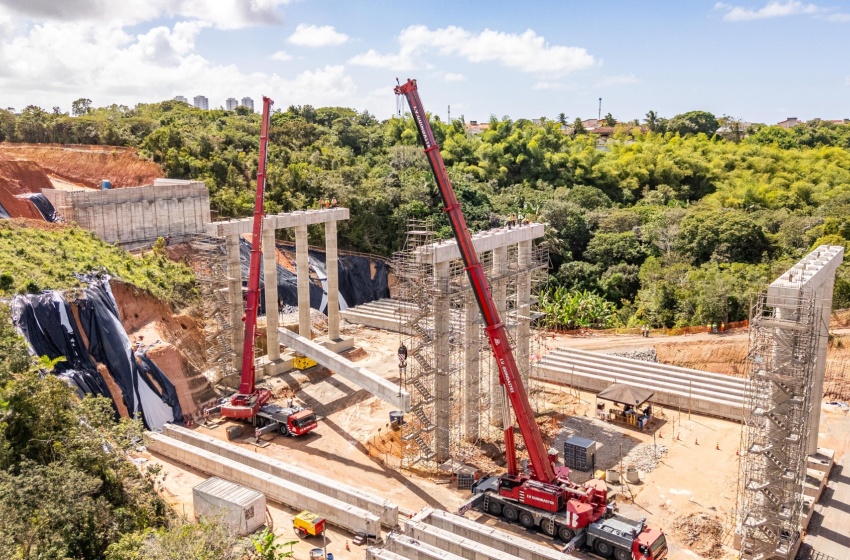 Construção da Linha Verde avança para conclusão da obra em 2026