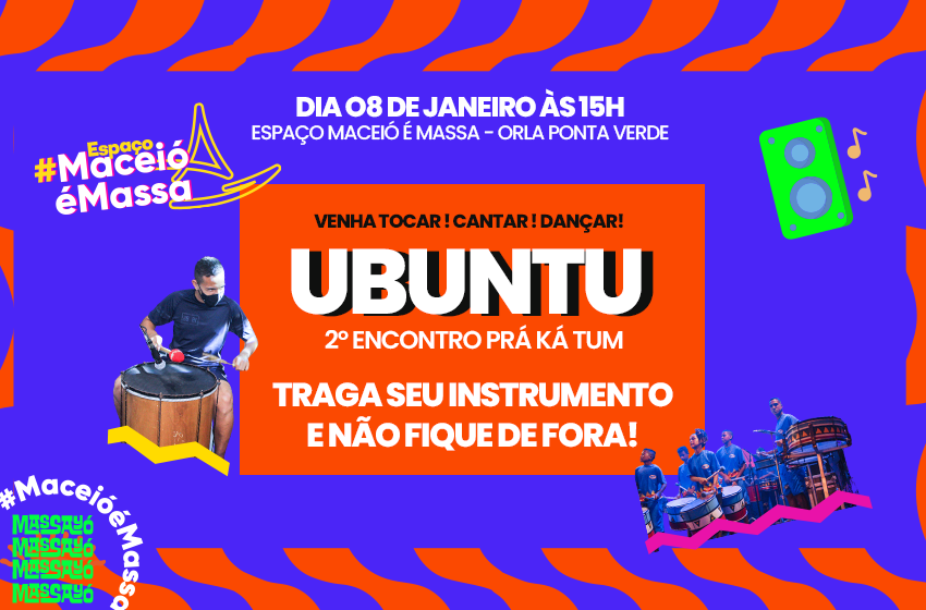 Espaço Maceió é Massa recebe 2º Encontro de Percussão de Maceió