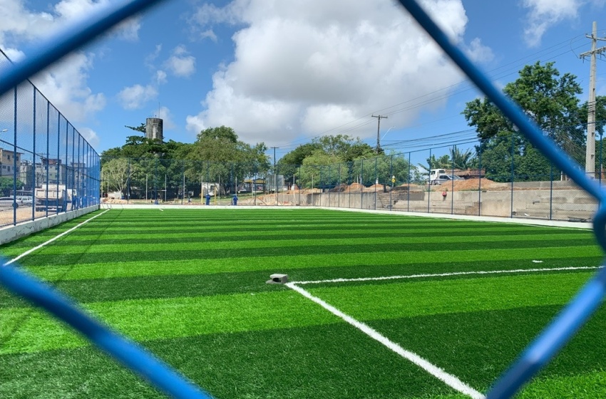Obras da Areninha Medeiros Neto avançam e estão 80% concluídas