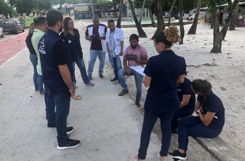 Vigilância de Zoonoses participa do início das ações de reordenamento na orla lagunar