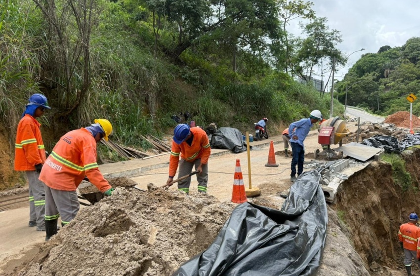 Obra de infraestrutura avança no Vale do Reginaldo, no acesso à Leste-Oeste