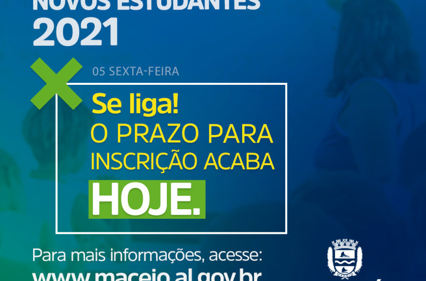 Período de pré-matrículas online termina hoje nas escolas da capital