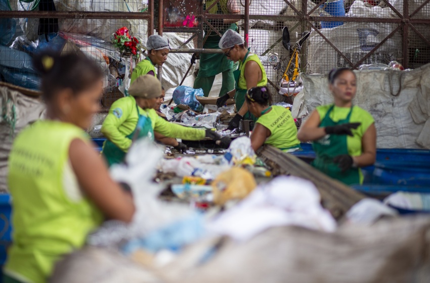 Cooperativas que atuam em Maceió recolheram 1.315 toneladas de recicláveis em oito meses