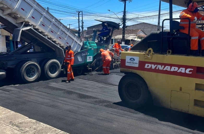 Prefeitura de Maceió finaliza recapeamento na principal via do Petrópolis