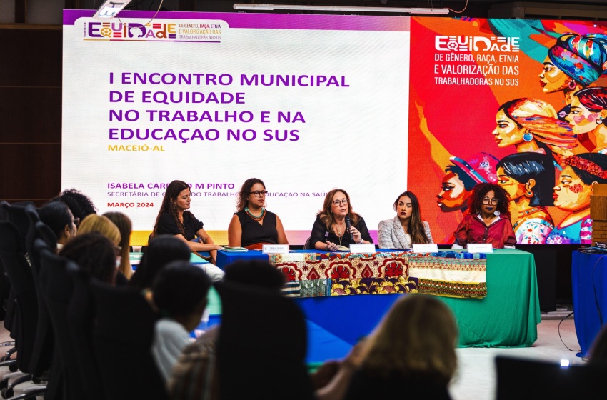 Encontro municipal discute equidade no trabalho e na educação no SUS