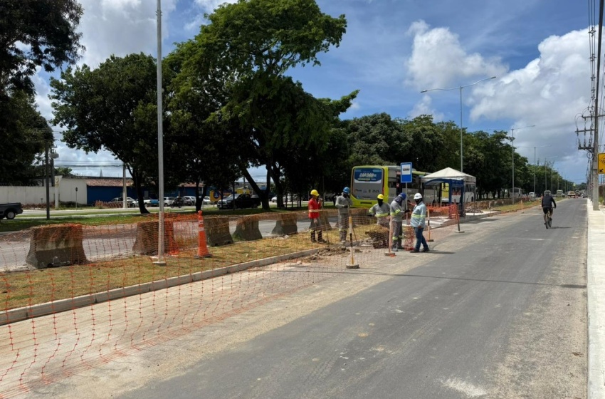 Ampliação da Durval de Góes Monteiro tem mais um trecho em fase de acabamento