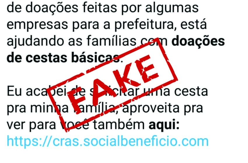 Semas alerta para mensagens falsas em redes sociais