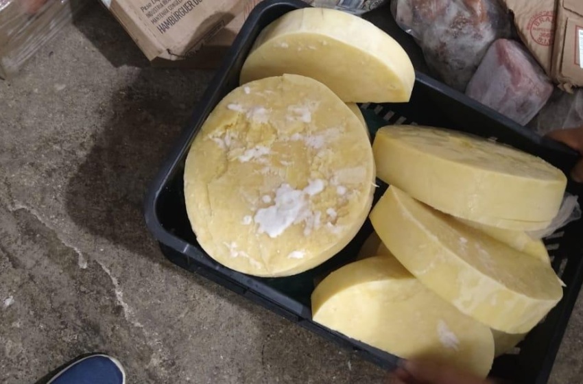 Vigilância tira de circulação 1.800kg de alimentos impróprios para consumo