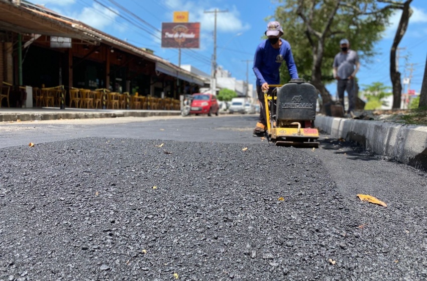 Infraestrutura beneficia mais 90 vias com intervenções da operação tapa-buraco