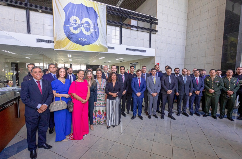 Prefeitura participa da solenidade em comemoração aos 80 anos da Polícia Federal
