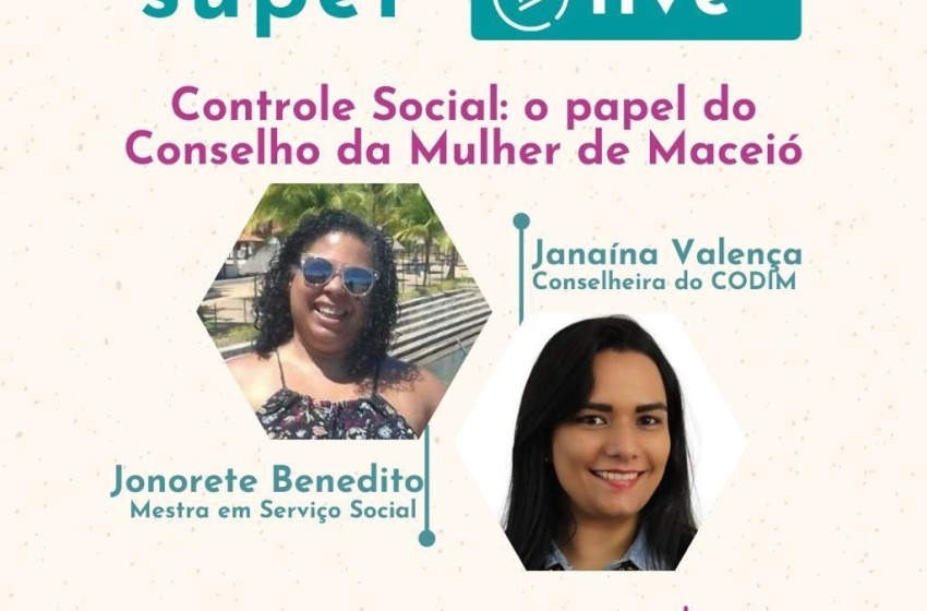Live discute Políticas Públicas e Legislação feminina no Brasil