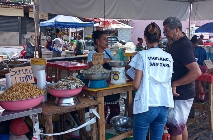 Manipulação de pescados é tema de ação educativa da Vigilância Sanitária