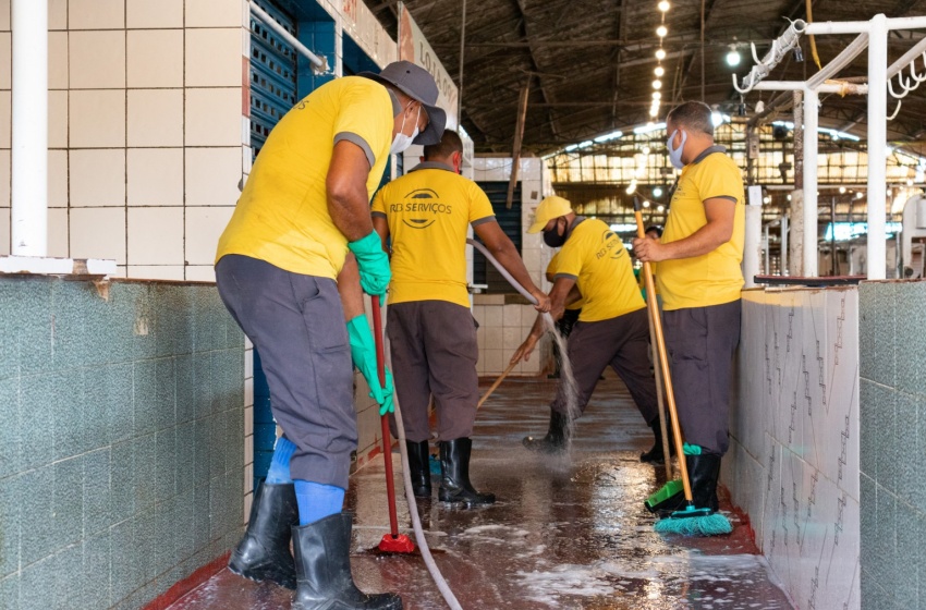 Mercado da Produção fecha na próxima segunda (21) para mutirão de limpeza