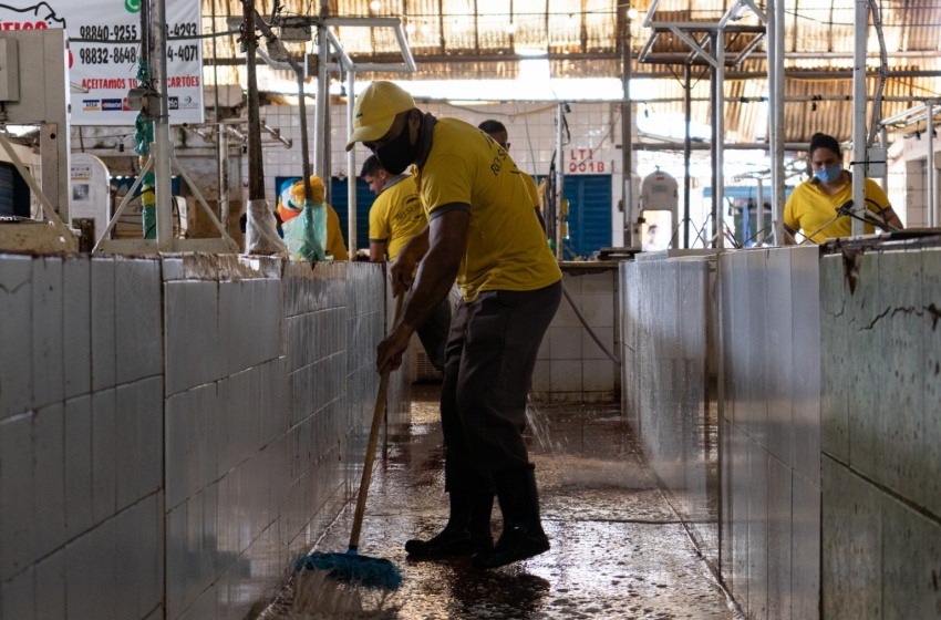 Prefeitura divulga cronograma de junho dos mutirões de limpeza nos mercados públicos
