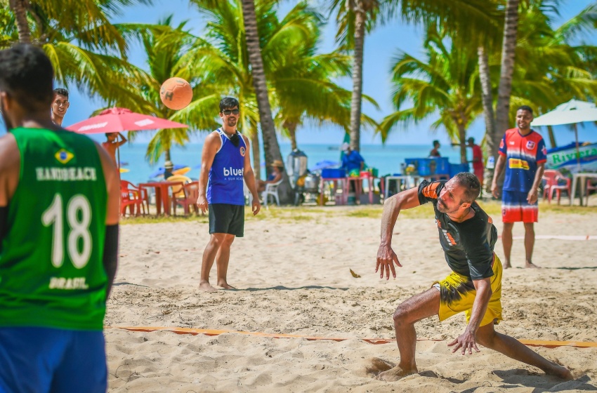 Maceió recebe Campeonato Sul-Centro Americano de Handebol de Praia neste domingo (10)