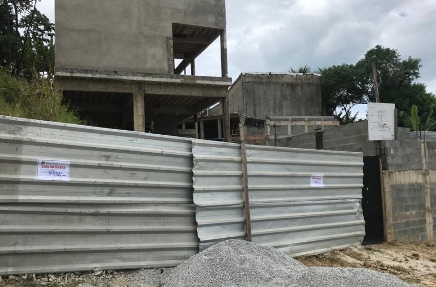 Desenvolvimento Territorial embarga 316 obras irregulares nos últimos dez meses de 2022