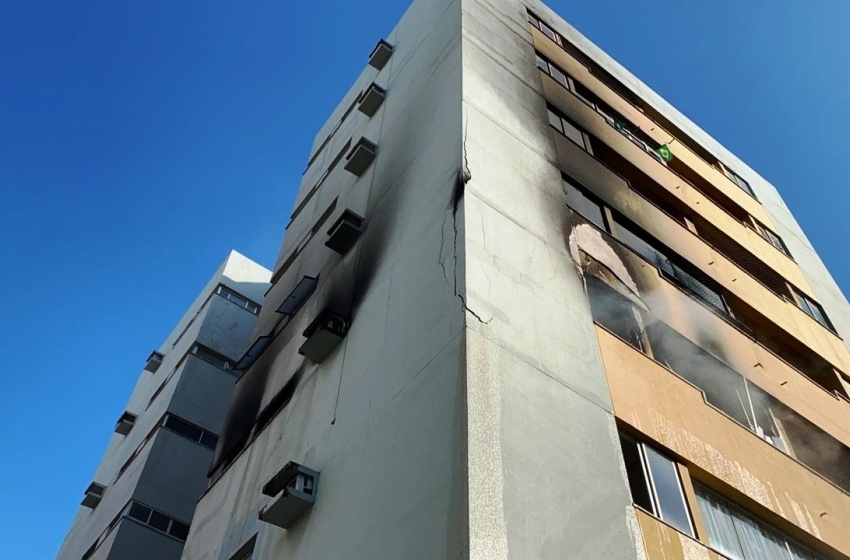 Defesa Civil de Maceió interdita parte do prédio atingido por incêndio