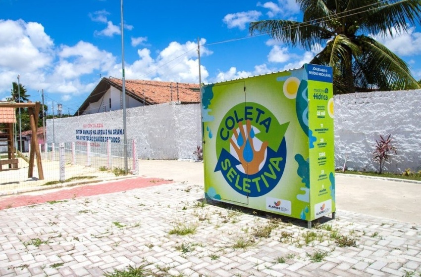 Reciclagem: oito novos PEVs são instalados em Maceió