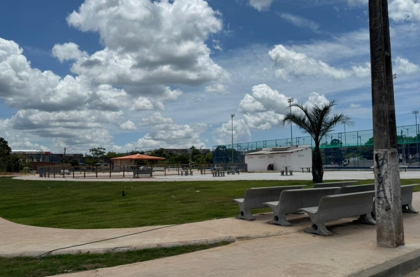 Parque Linear do Planalto, no Benedito Bentes, está com 80% de avanço físico