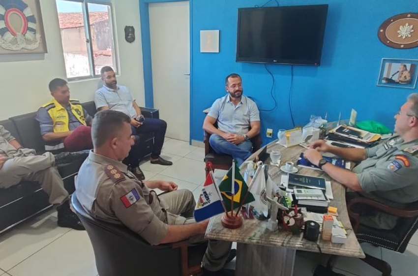 Superintendente André Costa se reúne com Comandante-Geral da PMAL, Wellington Bittencourt