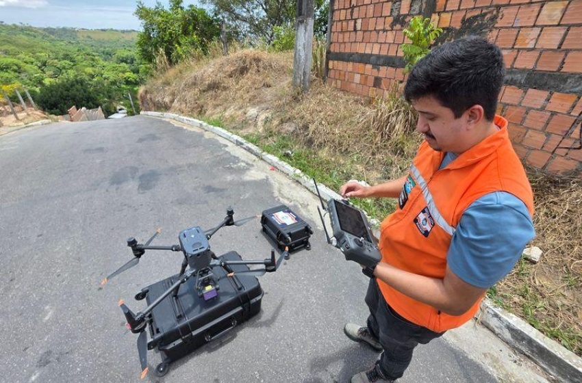 Mapeamento com equipamento de alta tecnologia potencializa trabalho da Defesa Civil de Maceió