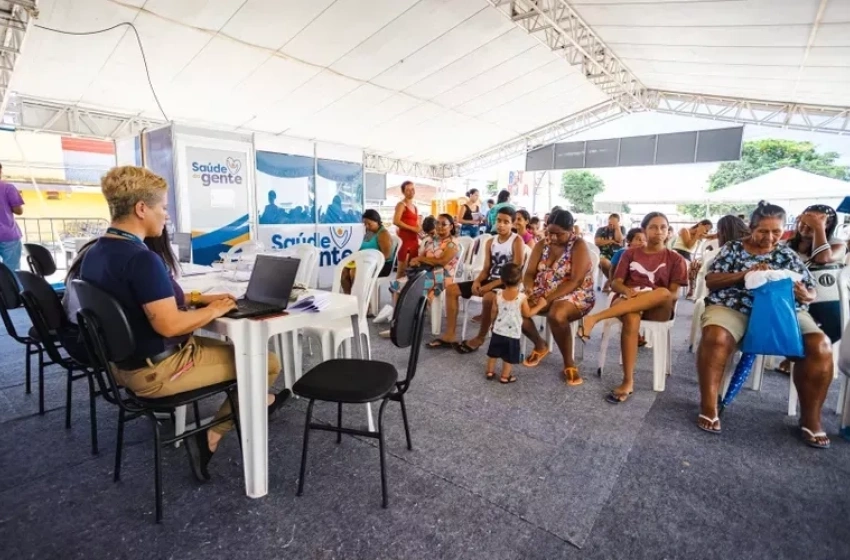 Saúde da Gente concentra ações na parte alta da cidade na próxima semana