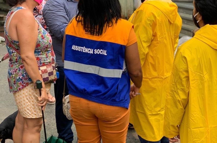 Assistência Social atende famílias atingidas pelas chuvas