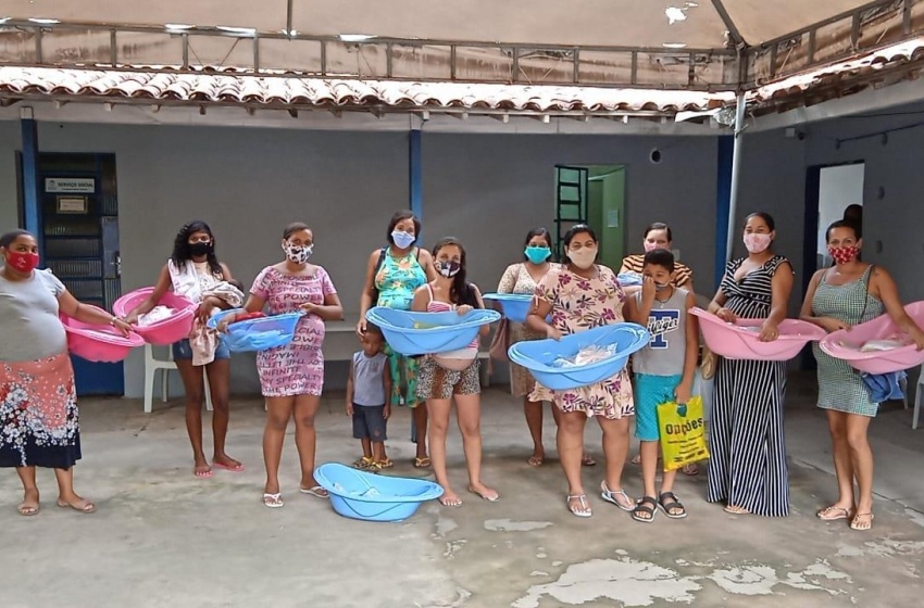 Desenvolvimento de crianças e gestantes é acompanhado pela Assistência Social
