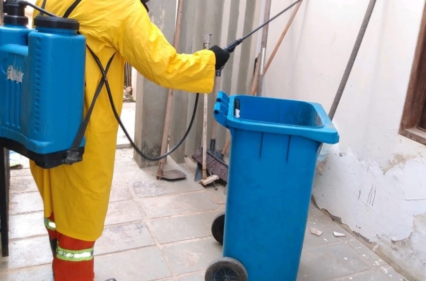 Prevenção à Covid-19: Unidade de acolhimento da Semas é sanitizada