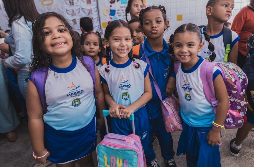 Prefeitura de Maceió abre pré-matrícula com oferta de 6,5 mil novas vagas em Gigantinhos e escolas de todos os bairros