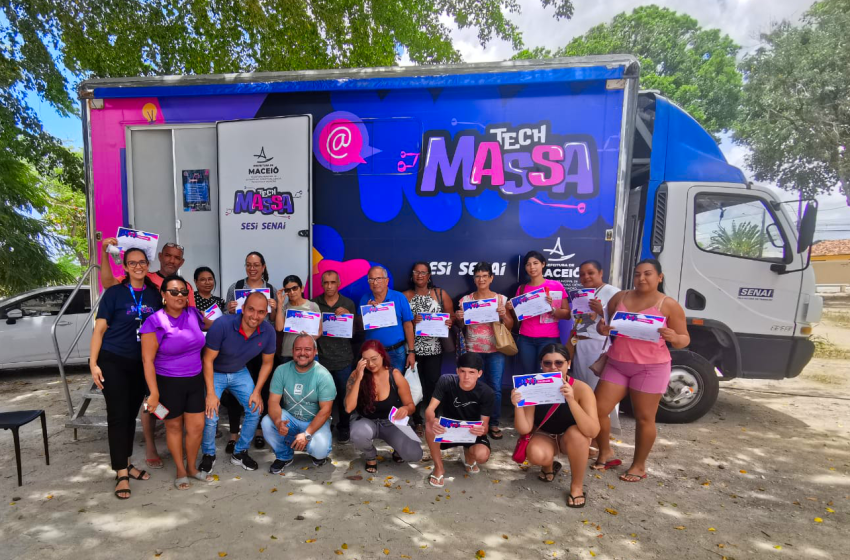 Tech Massa leva cursos gratuitos ao Clima Bom e a Cruz das Almas até sexta-feira(6)