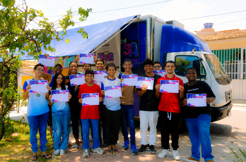 Tech Massa alcança 19 mil alunos e fortalece a inclusão digital em Maceió