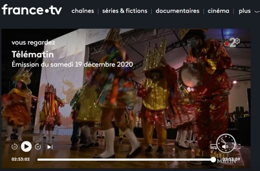 Natal dos Folguedos é destaque no maior canal público de TV da França