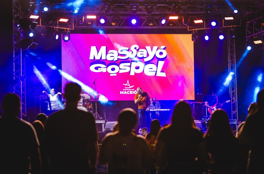 Primeira noite do Massayó Gospel leva grande público ao bairro de Jaraguá