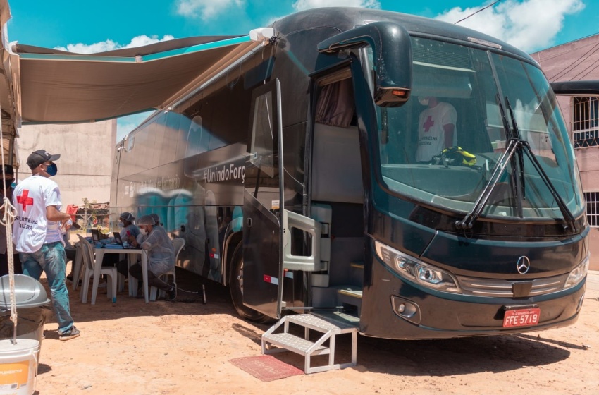 Ônibus da Vacina marca retorno a Maceió com atendimento no Parque dos Caetés