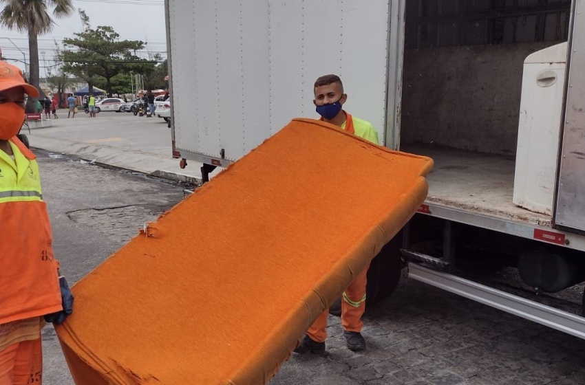 Coleta de volumosos evita que móveis inservíveis sejam descartados de forma irregular