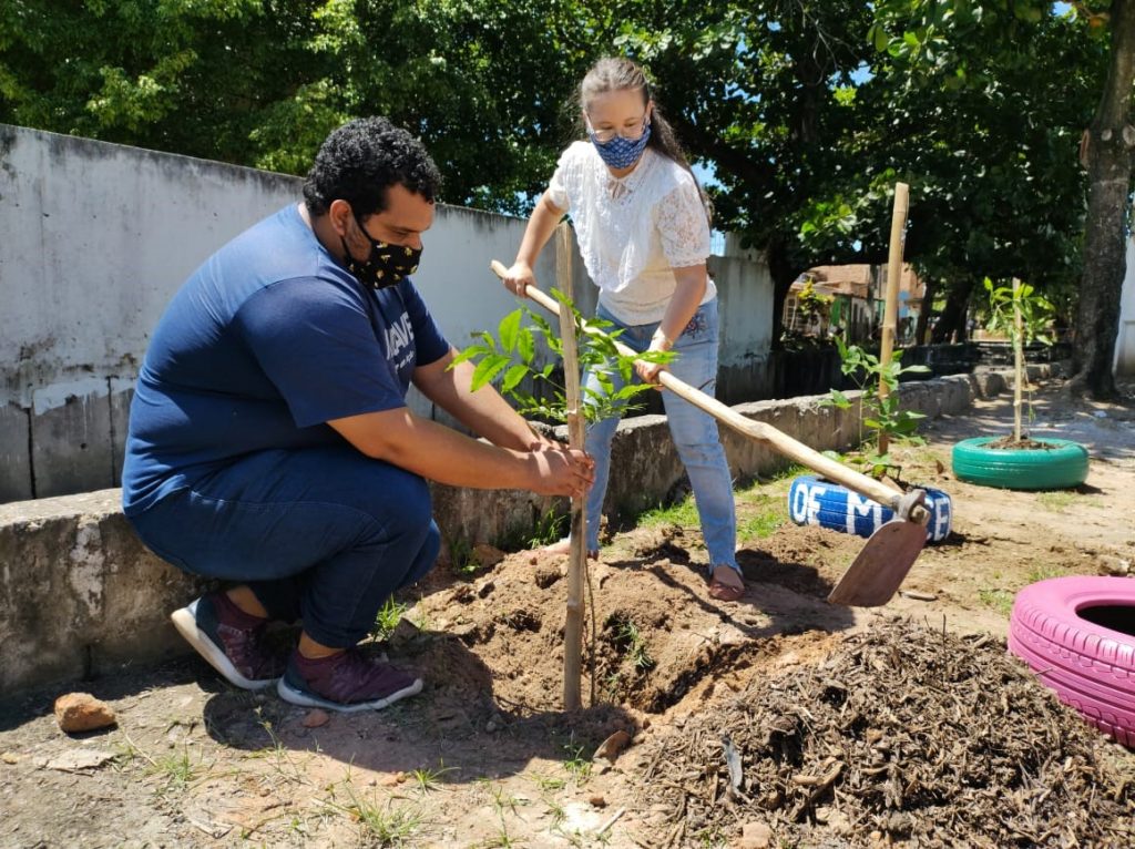 Prefeitura realiza ações voltadas ao cuidado com o meio ambiente.Foto: Ascom Sudes
