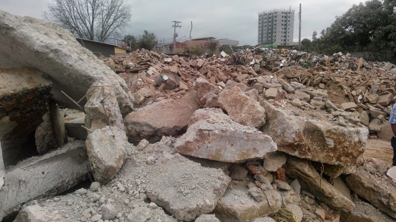 Ecopontos recebem até 1 metro cúbico de resíduos da construção civil. Foto: Reprodução